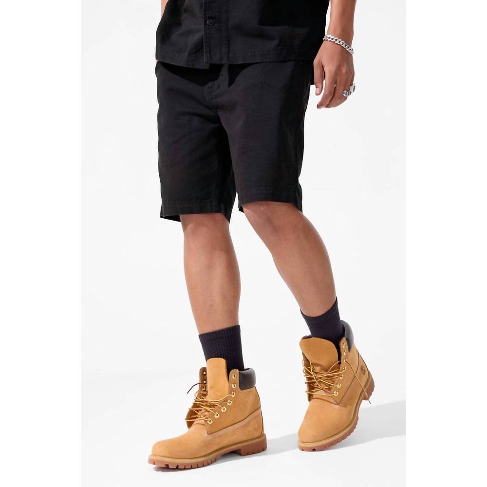 NEW JORDAN CRAIG retro re-up short in black